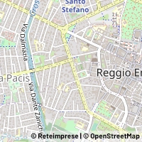 Mapa Reggio nell'Emilia