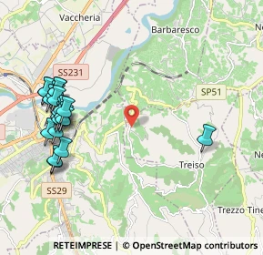 Mappa Strada Pertinace, 12050 Treiso CN, Italia (2.426)