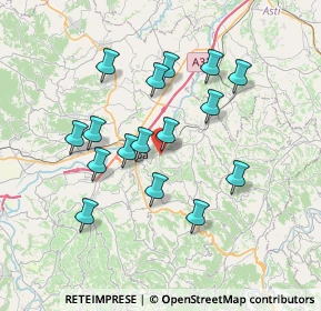 Mappa Strada Pertinace, 12050 Treiso CN, Italia (6.66625)