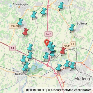 Mappa Via Tonelli, 41011 Campogalliano MO, Italia (4.5245)