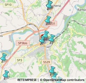 Mappa Via Armando Diaz, 12051 Alba CN, Italia (2.64636)
