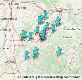Mappa Via Armando Diaz, 12051 Alba CN, Italia (10.75105)