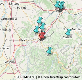 Mappa Via Armando Diaz, 12051 Alba CN, Italia (14.68727)