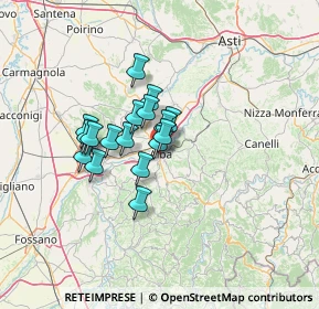 Mappa Via Armando Diaz, 12051 Alba CN, Italia (9.26765)