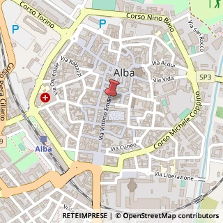 Mappa Via Vittorio Emanuele, 18, 12051 Alba, Cuneo (Piemonte)