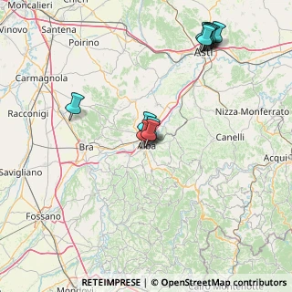 Mappa Via Vittorio Emanuele II, 12051 Alba CN, Italia (16.37909)