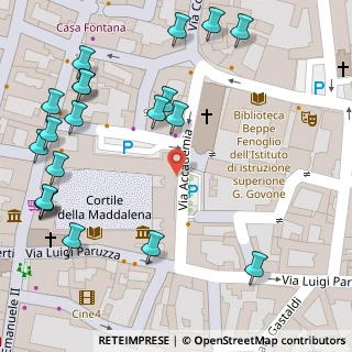 Mappa Via Accademia, 12051 Alba CN, Italia (0.092)