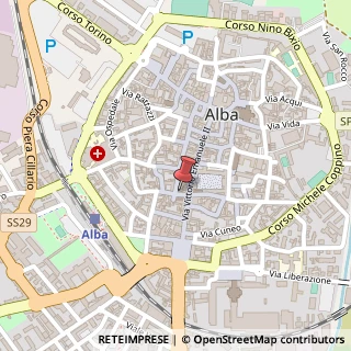 Mappa Via Vincenzo Gioberti, 2, 12051 Alba, Cuneo (Piemonte)