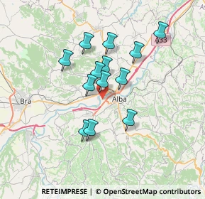 Mappa Località Vivaro, 12051 Alba CN, Italia (5.63)