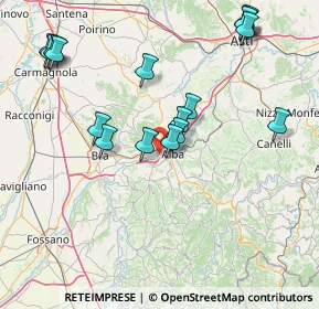Mappa Località Vivaro, 12051 Alba CN, Italia (17.58)