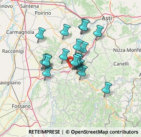 Mappa Località Vivaro, 12051 Alba CN, Italia (9.67737)