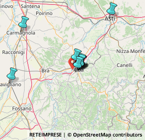 Mappa Località Vivaro, 12051 Alba CN, Italia (9.30455)