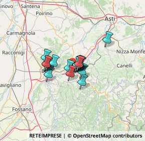 Mappa Località Vivaro, 12051 Alba CN, Italia (7.42889)