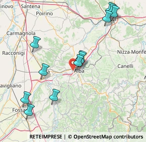 Mappa Località Vivaro, 12051 Alba CN, Italia (18.07417)
