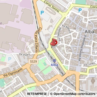 Mappa Via Belli Pierino, 39, 12051 Alba, Cuneo (Piemonte)