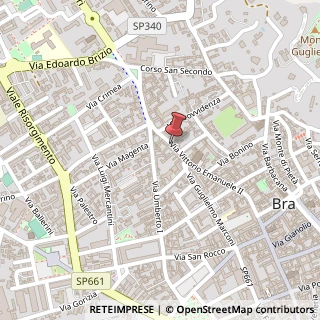 Mappa Via Vittorio Emanuele II, 78, 12042 Bra, Cuneo (Piemonte)