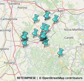 Mappa Via Pietrino Belli, 12051 Alba CN, Italia (9.19444)