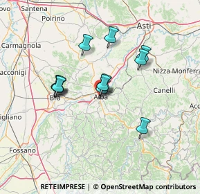 Mappa Via Pietrino Belli, 12051 Alba CN, Italia (11.28917)