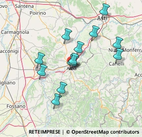 Mappa Via Pietrino Belli, 12051 Alba CN, Italia (12.58308)