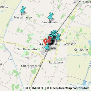Mappa Via de Zaiacomo, 40018 San Pietro In Casale BO, Italia (0.7485)