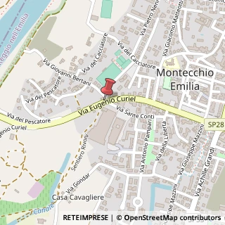 Mappa Via Sante Conti,  7, 42027 Montecchio Emilia, Reggio nell'Emilia (Emilia Romagna)