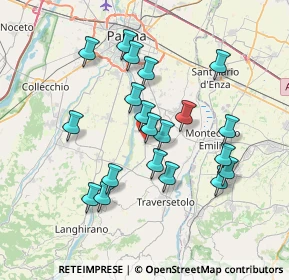 Mappa 43030 Montechiarugolo PR, Italia (6.811)