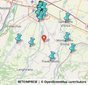 Mappa 43030 Montechiarugolo PR, Italia (9.931)
