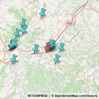 Mappa Via Santorre di Santarosa, 12051 Alba CN, Italia (8.181)