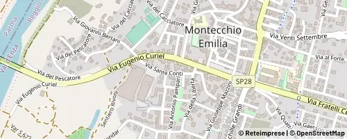 Mappa Montecchio Emilia