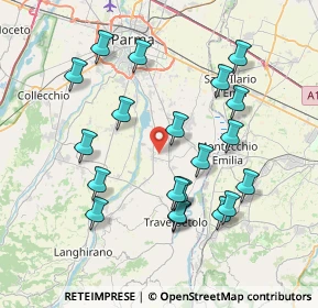 Mappa 43022 Basilicanova PR, Italia (7.7765)