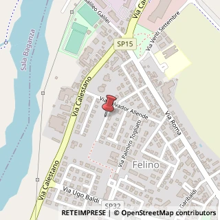 Mappa Via Antonio Gramsci, 5, 43035 Felino, Parma (Emilia Romagna)