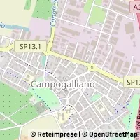 Karte Campogalliano