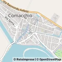 Karte Comacchio