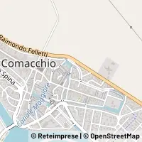Karte Comacchio
