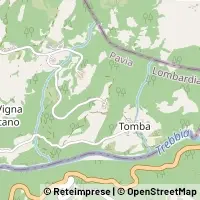 Mapa Brallo di Pregola