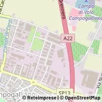 Karte Campogalliano