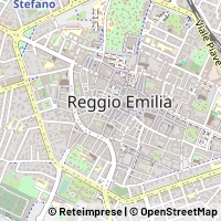 Mapa Reggio nell'Emilia
