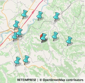 Mappa Via Beppe Fenoglio, 12050 Treiso CN, Italia (4.045)