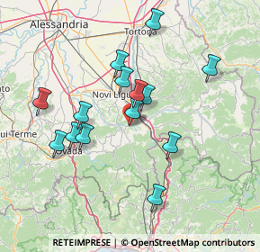 Mappa Località Valle, 15066 Serravalle Scrivia AL, Italia (13.61357)