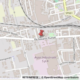 Mappa Via G. Piumati, 14, 12042 Bra, Cuneo (Piemonte)