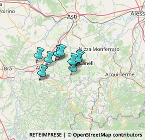 Mappa SS 592, 12058 Santo Stefano Belbo CN (8.07)
