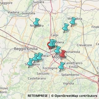 Mappa Piazza delle Bilancie, 41011 Campogalliano MO, Italia (12.60273)