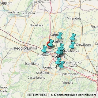 Mappa Piazza delle Bilancie, 41011 Campogalliano MO, Italia (9.31846)