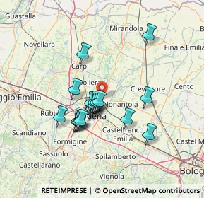 Mappa Strada Munarola, 41122 Albareto MO, Italia (10.80105)