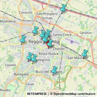 Mappa Via Pier Giacinto Terrachini, 42023 Cadelbosco di Sopra RE, Italia (1.70917)
