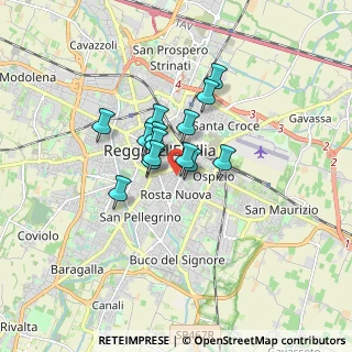Mappa Via Pier Giacinto Terrachini, 42023 Cadelbosco di Sopra RE, Italia (1.05143)