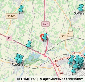 Mappa Largo John Lennon, 41011 Campogalliano MO, Italia (7.0185)