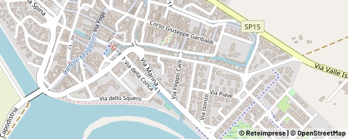 Mappa Comacchio