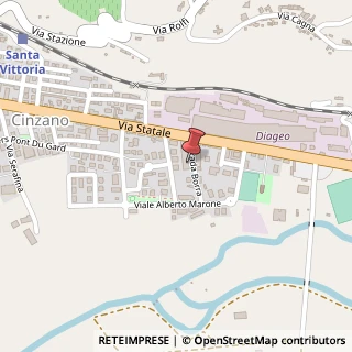 Mappa Strada Borra, 8, 12069 Santa Vittoria d'Alba, Cuneo (Piemonte)