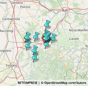 Mappa Viale Masera, 12051 Alba CN, Italia (6.86133)